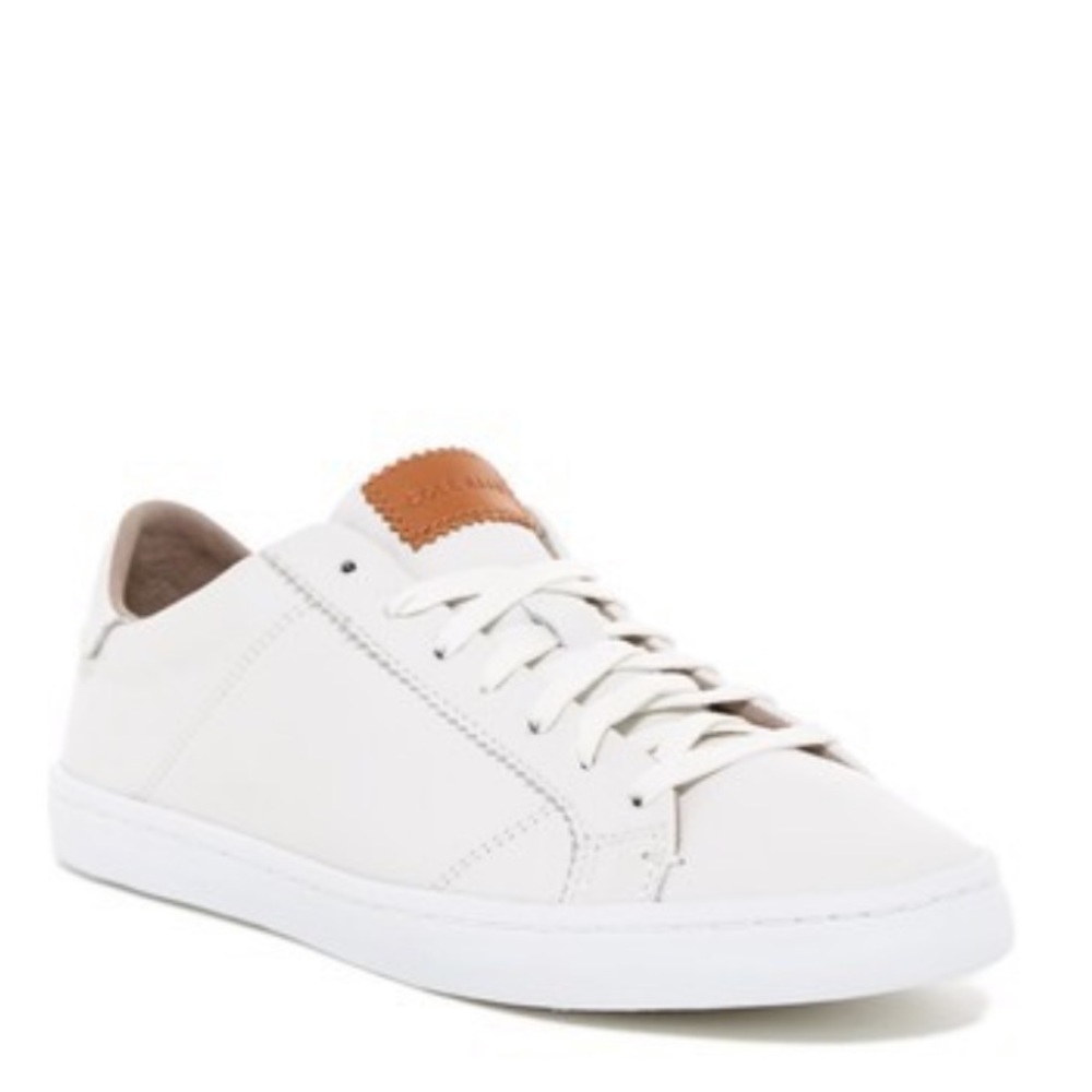 Cole Haan Margo Lace-Up white sneakers